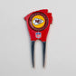 Team Golf NFL Die Cut Divot Tool With 2 Ball Markers