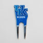 Team Golf NCAA Die Cut Divot Tool With 2 Ball Markers