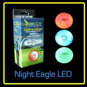 Night Eagle CV LED Golf Ball - 3 Pack