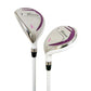 Founders Club Believe Complete Ladies Golf Set - Purple (Left-handed Petite -1")