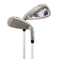 Founders Club Believe Complete Ladies Golf Set - Purple (Left-handed Petite -1")