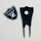Team Golf NFL Die Cut Divot Tool With 2 Ball Markers