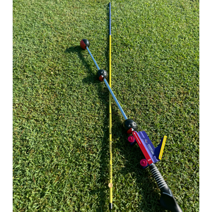 Leadbetter Swing Aids Top Training Aids Bundle: The Straightaway, Swing Setter and Aimstick + Training Grip