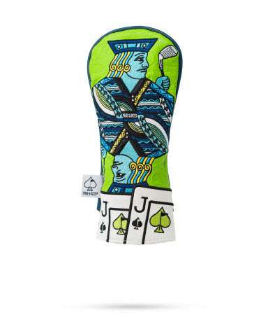 Pins & Aces Novelty Golf Hybrid Head Covers