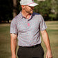 Pins & Aces Men's LIGHT AZALEA Performance Polo