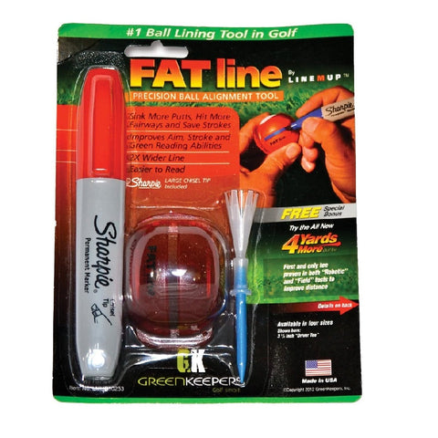 Line M Up Fat Line Golf Ball Alignment Tool
