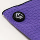 Pins And Aces Golf Magnetic Towel - Grape