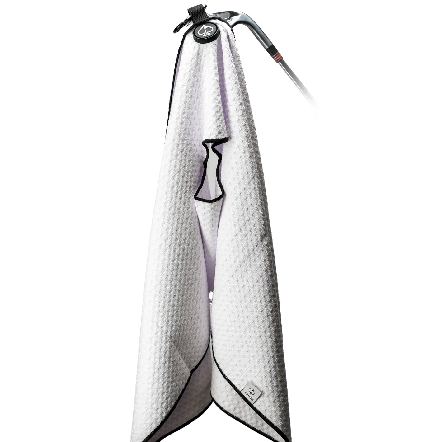 Pins And Aces Golf Magnetic Towel - White