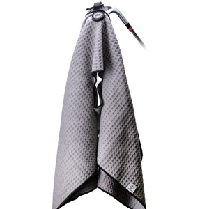 Pins And Aces Golf Magnetic Towel - Gray