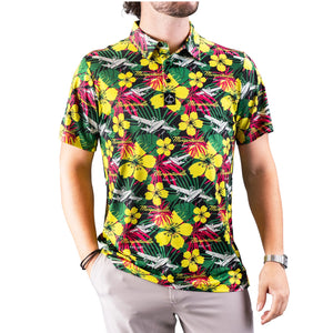 Pins & Aces Performance Margaritaville Daydreamin Golf Polos