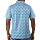 Pins & Aces Men's MAZE CRAZE Performance Polo
