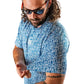 Pins & Aces Men's MAZE CRAZE Performance Polo