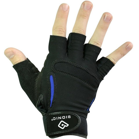 Bionic Men's ReliefGrip Fitness Half-Finger Gloves