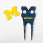 Team Golf NCAA Die Cut Divot Tool With 2 Ball Markers