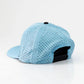 Pins And Aces Middle Finger Perforated Rope Hat - Baby Blue