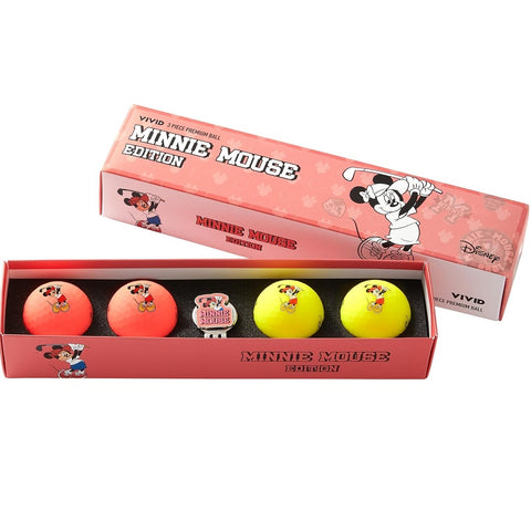 Disney Minnie Mouse Golf Volvik Vivid Golf Balls