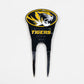Team Golf NCAA Die Cut Divot Tool With 2 Ball Markers