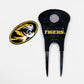 Team Golf NCAA Die Cut Divot Tool With 2 Ball Markers