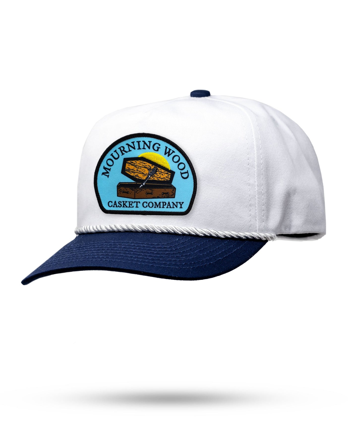 Pins and Aces Heritage Rope Hat Mourning Wood Admiral