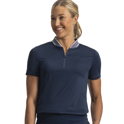 Footjoy Blade Collar Zip Polo Women's Golf Shirt