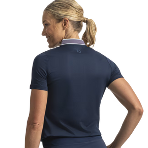 Footjoy Blade Collar Zip Polo Women's Golf Shirt