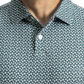 Footjoy Floral Mark Lisle Mens Polo Golf Shirt