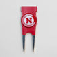 Team Golf NCAA Die Cut Divot Tool With 2 Ball Markers