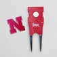Team Golf NCAA Die Cut Divot Tool With 2 Ball Markers