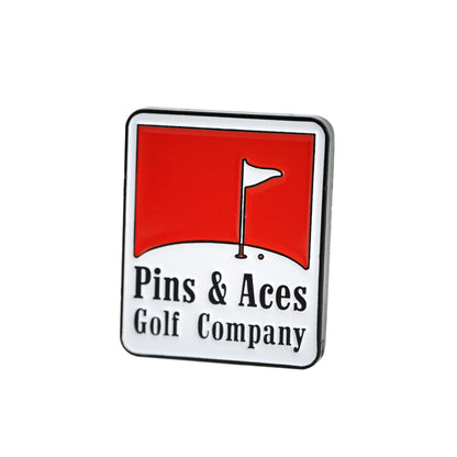 Pins And Aces Golf Pins Reds Ball Marker