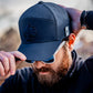 Pins And Aces Golf Tradesman Hat - Navy