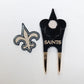 Team Golf NFL Die Cut Divot Tool With 2 Ball Markers