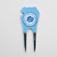 Team Golf NCAA Die Cut Divot Tool With 2 Ball Markers