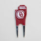 Team Golf NCAA Die Cut Divot Tool With 2 Ball Markers