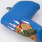 Pins And Aces Golf Oklahoma State Flag - Blade Putter Cover