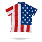 Pins & Aces Performance Limited Release Old Glory Golf Polos