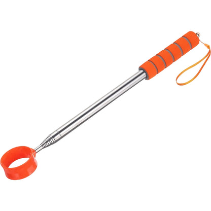 Golf Ball Retriever Telescopic Head Ball Grabber with Lanyard Pocket Size