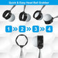 Golf Ball Retriever Telescopic Head Ball Grabber with Lanyard Pocket Size