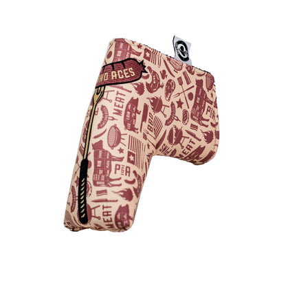 Pins And Aces Golf BBQ Links Blade Putter Cover