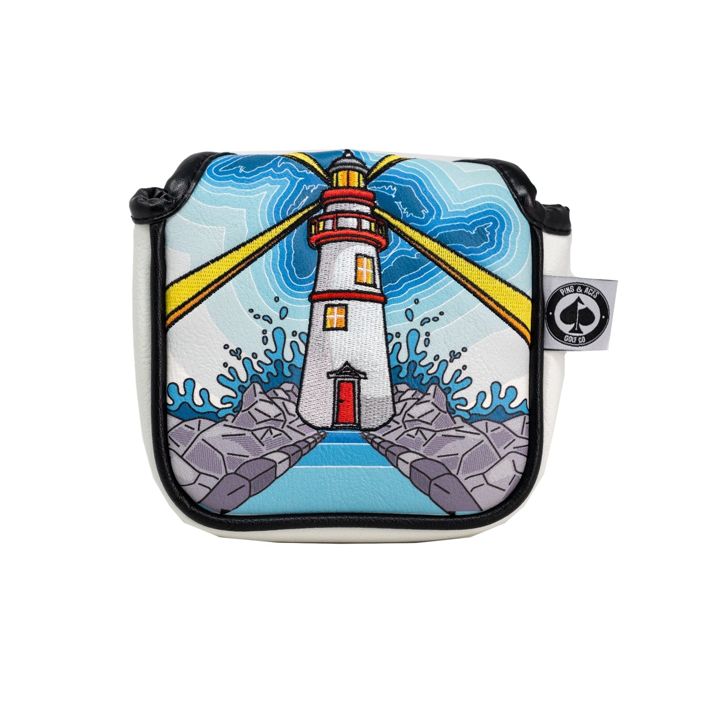 Pins And Aces Golf Great Lakes Mallet Putter Cover