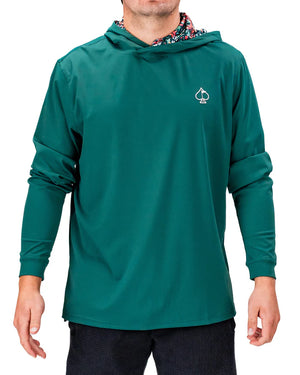 Pins & Aces Performance Golf Hoodie