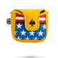 Pins And Aces Golf Patriot Mallet Cover