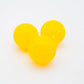 Parrot One-Piece Outdoor Pickleballs - 3 Pack - Yellow
