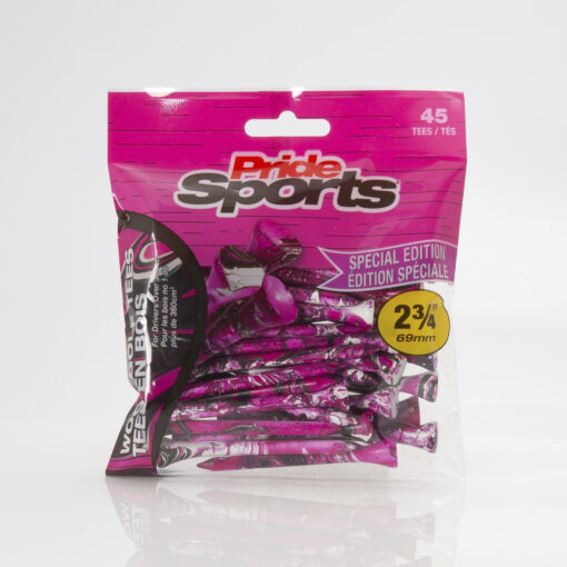 Pride Sports Special Edition Paint Splatter Wood Golf Tees