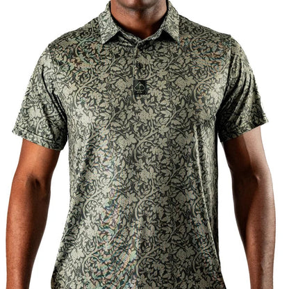 Pins & Aces Men's WINE COUNTRY Performance Polo