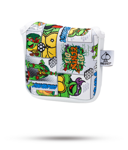 Pins And Aces Golf TMNT - Comics Mallet Cover