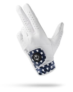 Pins And Aces Golf Premium Tour Glove - Stars