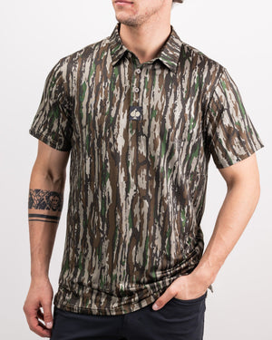 Pins And Aces Golf Realtree Original Polo