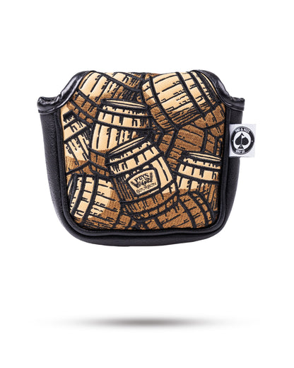 Pins And Aces Golf Bourbon Barrel Mallet Cover