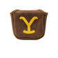 Pins And Aces Golf Yellowstone Putter Cover - Mallet