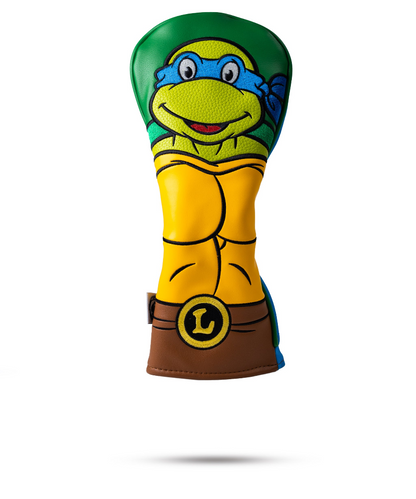 Pins And Aces Golf TMNT - Leonardo Fairway Cover